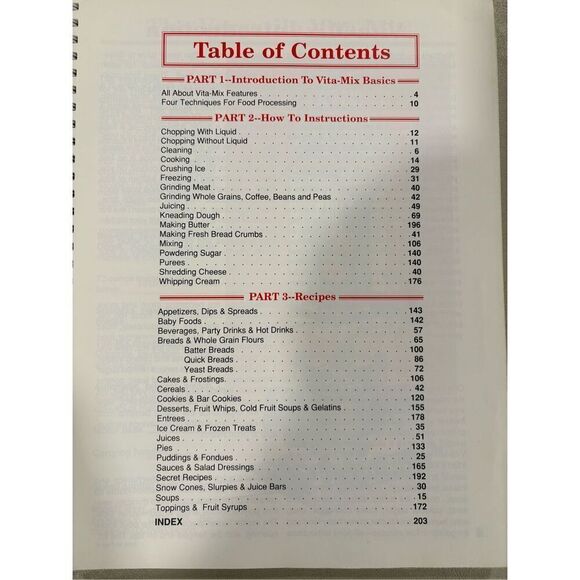 Cookbooks, Vitamix Cookbooks, (2), Getting Started and Versatile Vita-mix, 2006 - Picture 4 of 10